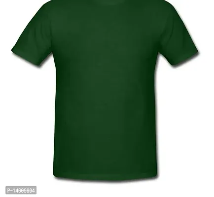 Olive Printed T-Shirt For Men-thumb2