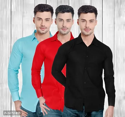 Combo Shirts For Men-thumb0