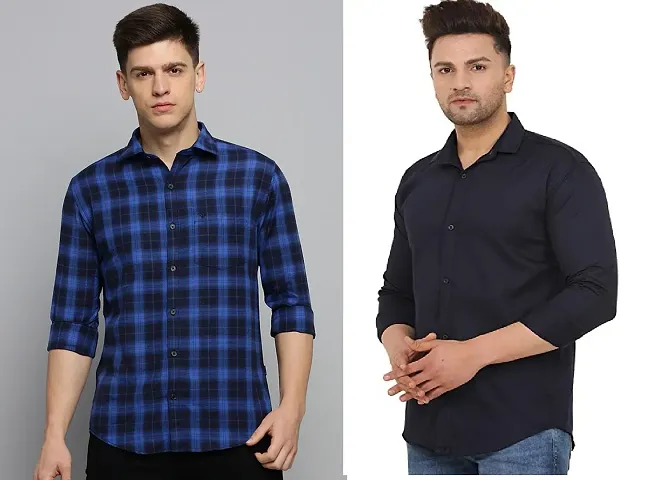 New Launched Cotton Long Sleeves Casual Shirt 