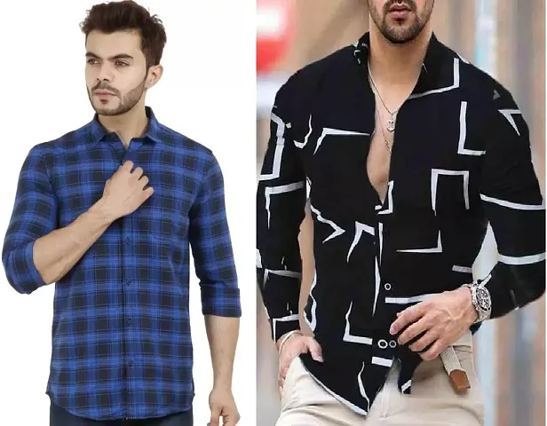 New Launched Cotton Long Sleeves Casual Shirt