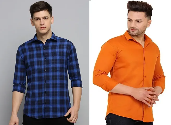 New Launched Cotton Long Sleeves Casual Shirt 