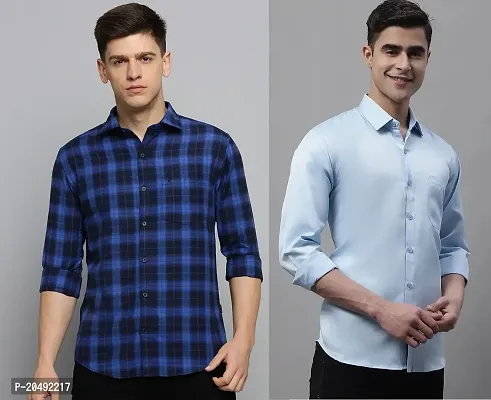 Trendy Cotton Casual Shirt for Men Pack Of 2