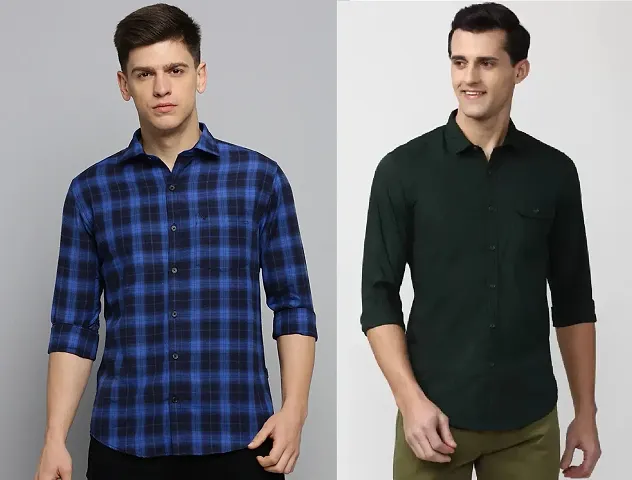 New Launched Cotton Long Sleeves Casual Shirt