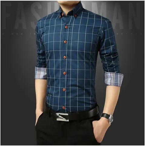 Checked Casual Shirts For Men