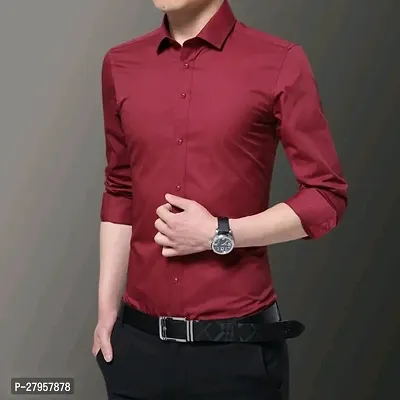 Stylish Cotton Solid Formal Shirts for Men