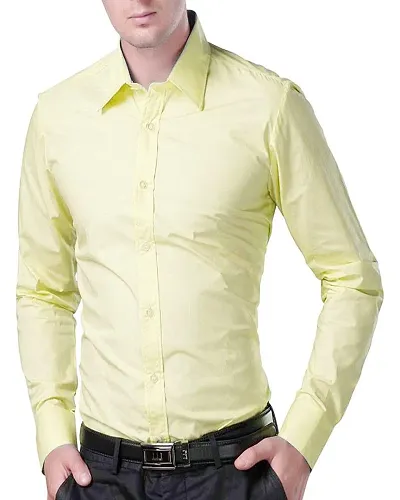 Top Quality lime Formal Shirt For Men At Best Price