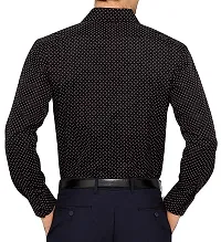 Classic Black Cotton Long Sleeves Formal Shirt For Men-thumb2