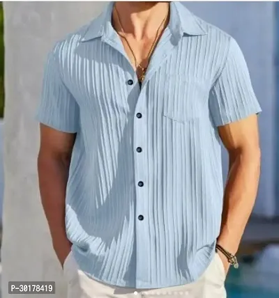 Popcorn Half Sleeve Shirt for Men