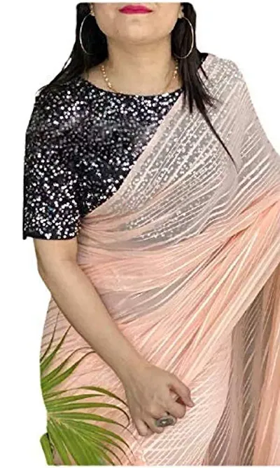 Hot Selling satin,georgette Sarees 