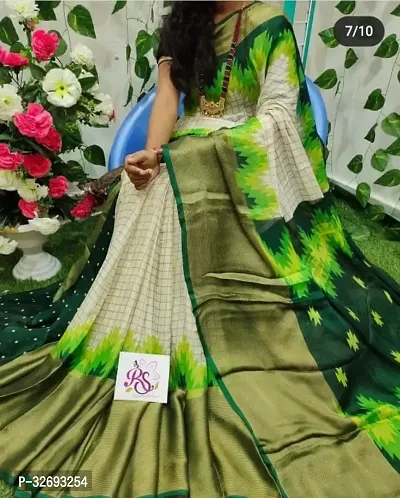 Elegant Multicoloured Chiffon Printed Saree With Blouse Piece For Women