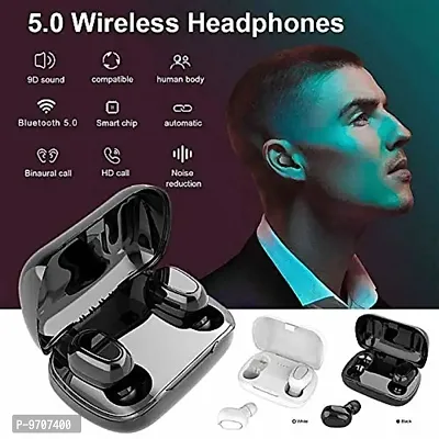L21TWS Bluetooth V5.0 Earbuds Active Noise Cancelling-thumb0