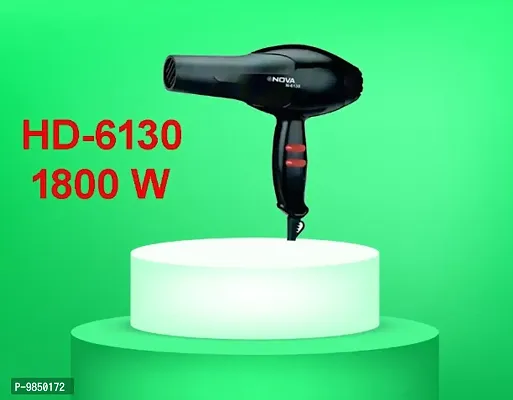 NV- 6130 Hair Dryer  (1800 W, Black)