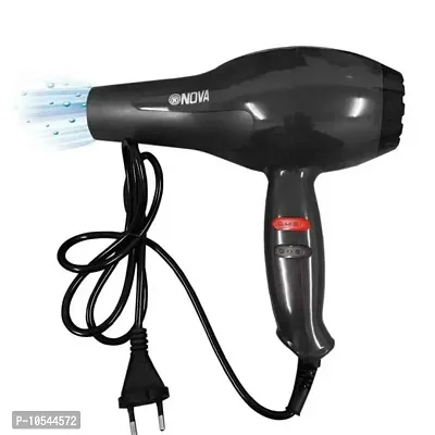 NOVA NV-6130 Hair Dryer for Men and Women Hair Dryer  (1800 W, Black) VN KJYJF