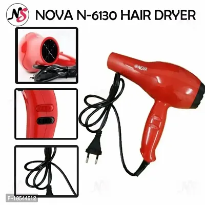 NOVA NV-6130 Hair Dryer for Men and Women Hair Dryer  (1800 W, Black) VNTY