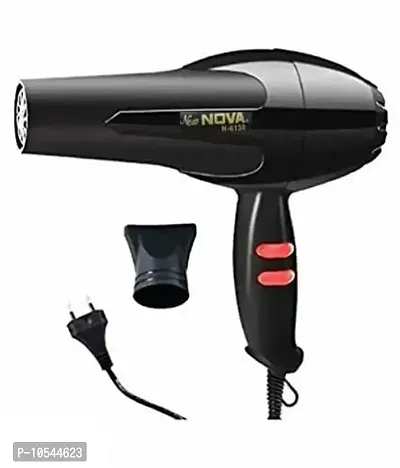 NOVA NV-6130 Hair Dryer for Men and Women Hair Dryer  (1800 W, Black) VNJ