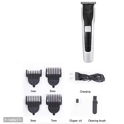 At 538 Usb Trimmer 45 Min Runtime 4 Length Settings Black Hair Removal Shavers-thumb0