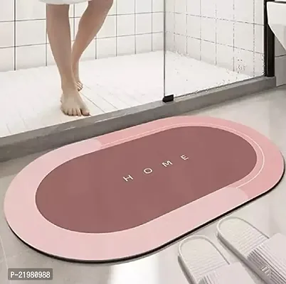 Fancy Synthetic Bath Room Mats-thumb3