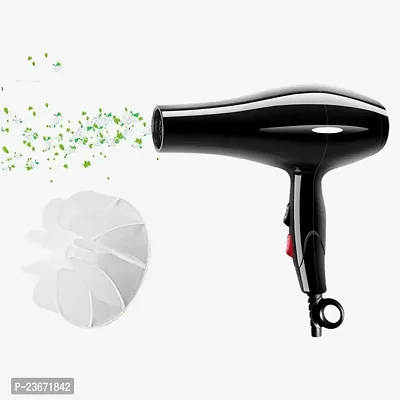 Hair Dryer 2000 Watts Professional Hot and Cold Hair Dryers with 2 Switch Speed Setting and Thin Styling Nozzle,Diffuser, for Men and Women - (Black)-thumb0