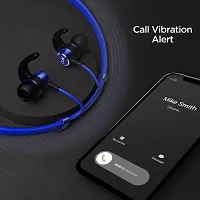 Fire500 Crazy 15 Hours Playtime Bluetooth Neckband Bluetooth Headset Black In The Ear-thumb1
