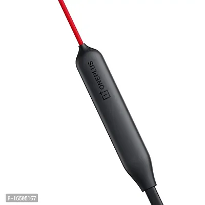 One Plus 50 Hrs Battery Backup Bluetooth Neckband With Mic And Extra Bass Red-thumb2