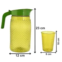 Plastics 1 Water Jug With 6 Glass Set And 6 Bowl With 6 Spoon-thumb3