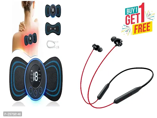 Combo Of Body Massager And Neckband With Mic