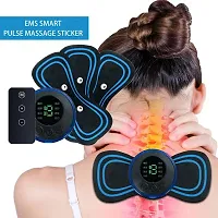 Foot Massager With Hadphone  A-31 Pain Relief Wireless Electric EMS Massage Machine 10 Hours Playtime, Type C Fast Charging, Neckband Earphones-thumb3