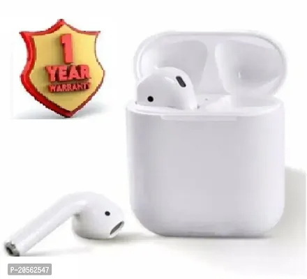 i12-TWS Bluetooth 5.0 Earphone True Wireless Sports Touch Earbuds with Noise Cancellation Low Latency - White-thumb5