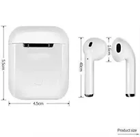 i12 tws earpods Bluetooth Headset_16 Bluetooth Headset  (White, In the Ear)-thumb1