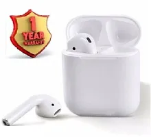 i12 tws earpods Bluetooth Headset_16 Bluetooth Headset  (White, In the Ear)-thumb3