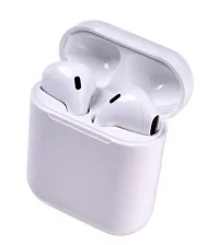 NEW i12 tws earpods Bluetooth Headset  (White, True Wireless)-thumb4