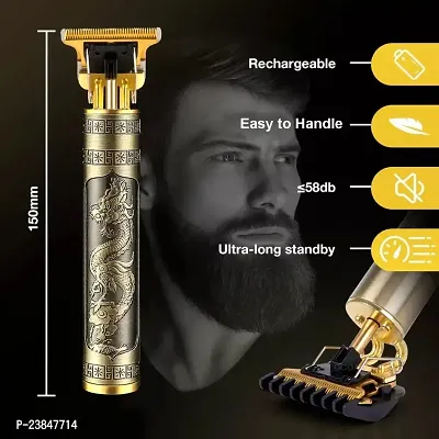 Hair Trimmers, T Liners Clippers for Men , T Trimmer for Men, Vintage t9, Cordless Professional Zero gapped ,Barber Detailer Trimmer, 0mm Outline Trimmer, Hair edgers Clippers (Gold)-thumb5