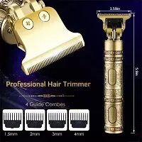Waterproof Professional Hair Clipper Beard Mustache Trimmer Powerful Rechargeable Cordless Electric Razor for Men Multicolor (1 Year Warranty)T99-thumb3
