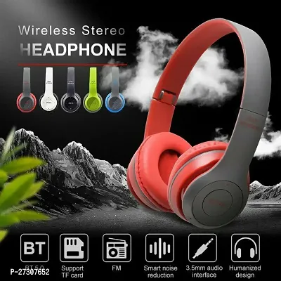 Classy Wireless Bluetooth  Headphones, Pack of 1-Assorted-thumb4