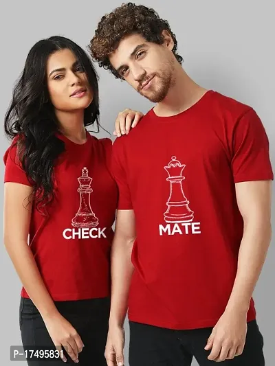 Checkmate Couple T-Shirt (Size: Men-S / Women-S)-thumb0