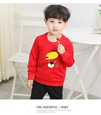 Classic Fleece Printed Sweatshirt for Kids Unisex-thumb2