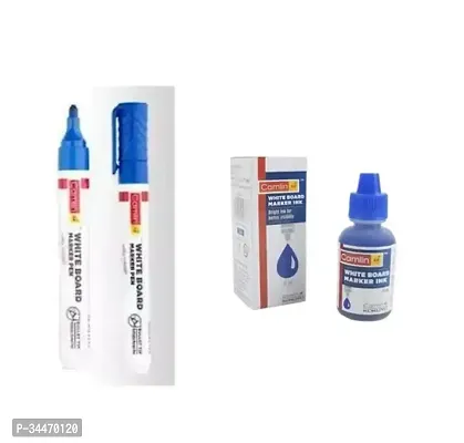 BOARD MARKER COMBO SET :- 2 BLUE MARKER + 1 WHITE BOARD MARKER BLUE INK.