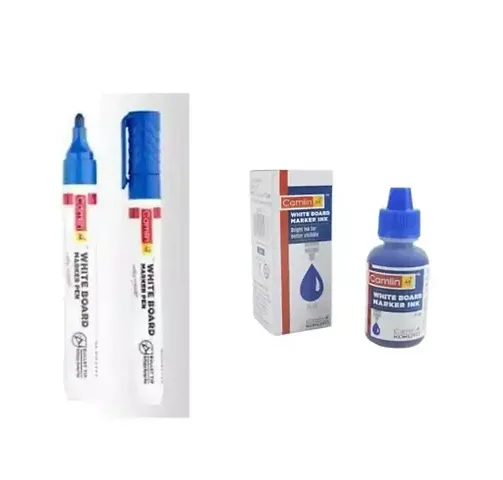 BOARD MARKER COMBO SET :- 2 BLUE MARKER + 1 WHITE BOARD MARKER BLUE INK.