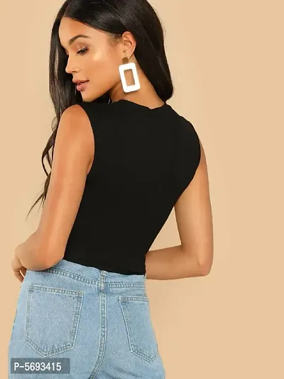 Cotton Solid Crop Top Pack Of 2-thumb4