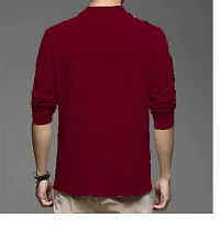 Multicoloured Polyester Tshirt For Men-thumb1