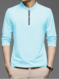 Multicoloured Polyester Tshirt For Men-thumb2