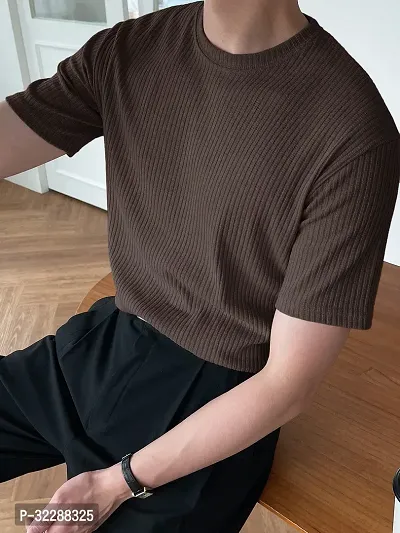 Stylish Polyester T-Shirts For Men-thumb0