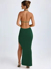 Women Bodycon v neck dress-thumb1