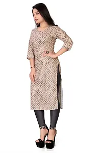 Beautiful Multicolored Crepe Kurta For Women-thumb1