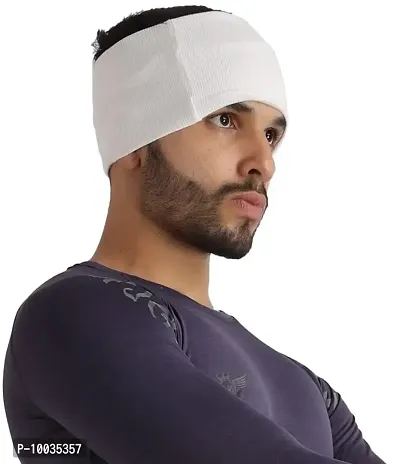 PAROPKAR Sports Headbands for Men and Women (4 Pack) - Lightweight Sweat  Band Moisture Wicking Workout Sweatbands for Running, Cross Training, Yoga