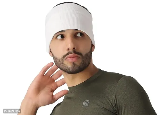 Buy NDLESS SPORTS Men Women Sweat Absorbing Head Band (White) Online In  India At Discounted Prices