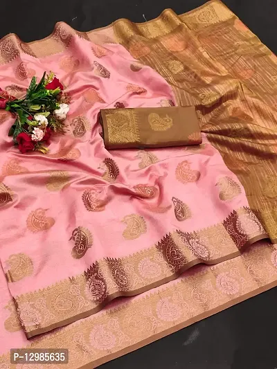New Launch Jacquard  Saree for Traditional Wear-thumb0
