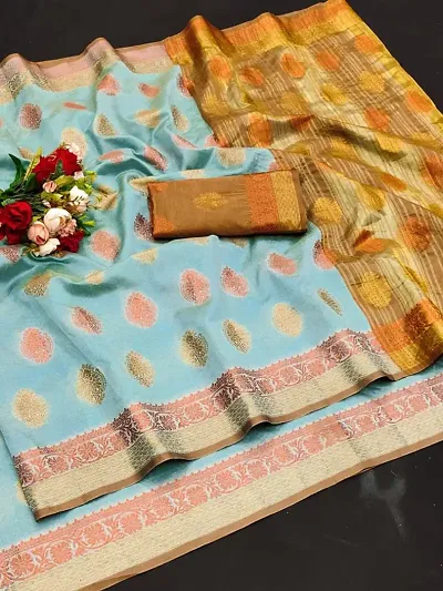 New Stylish Soft Cotton Silk Saree for Traditional and Wedding
