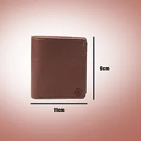 ENAYA FASHIONABLE Brown Lather Wallet-thumb2