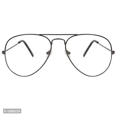 Alvia Optical Frame For Men and Women Vol-1 (Black-Clear)-thumb0